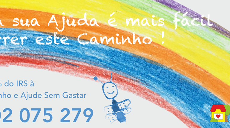 Ajude Sem Gastar consignando 0,5% do seu IRS
